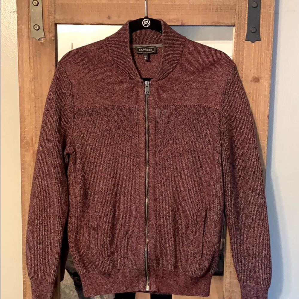 Express Men’s zip sweater